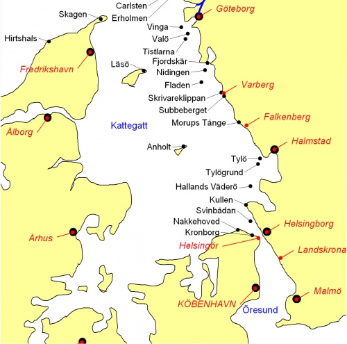 västerhavet karta Västerhavet   fyrwiki