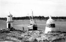 Gasning av fyrar med gasjakten Sefyr 1960 eller 70-tal. Arkiv Kalmar Läns Museum.jpg